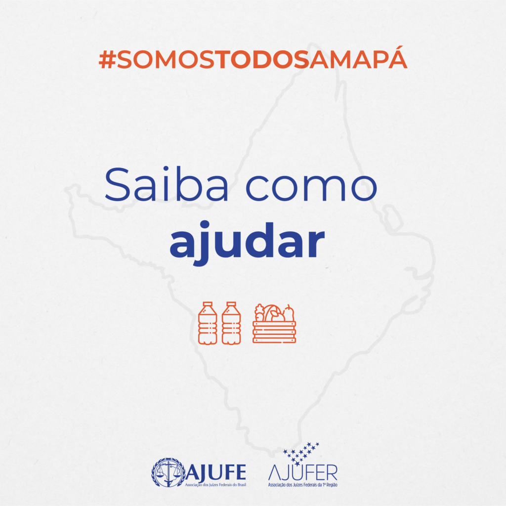 Campanha encerrada: AJUFER apoia doações aos afetados pelo apagão no Amapá